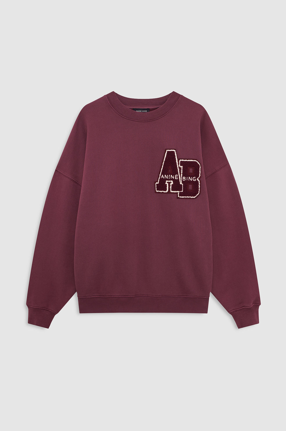 Miles Sweatshirt Letterman - Sage View 3