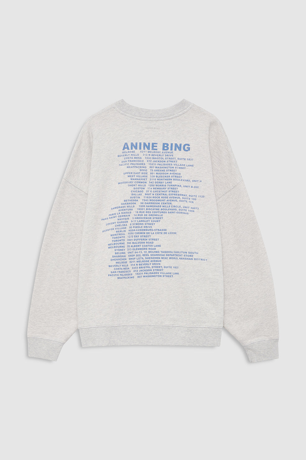 Miles Sweatshirt Waves - Heather Grey View 4