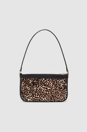 ANINE BING Mini Elly Bag - Leopard - back View 