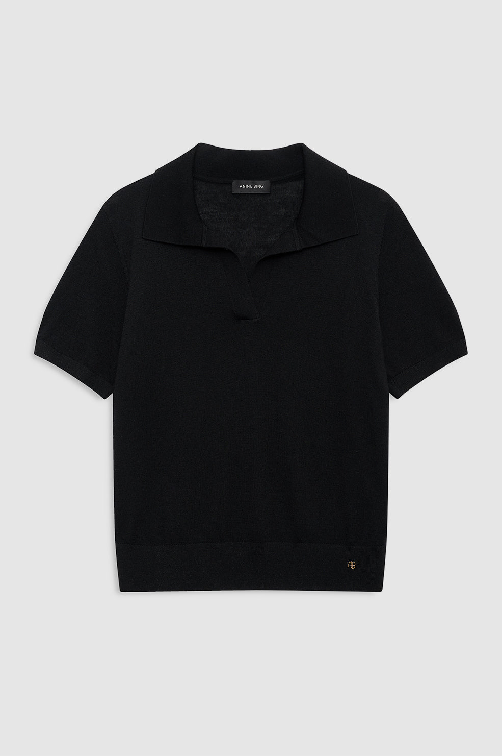 Moni Polo Sweater - Black View 3