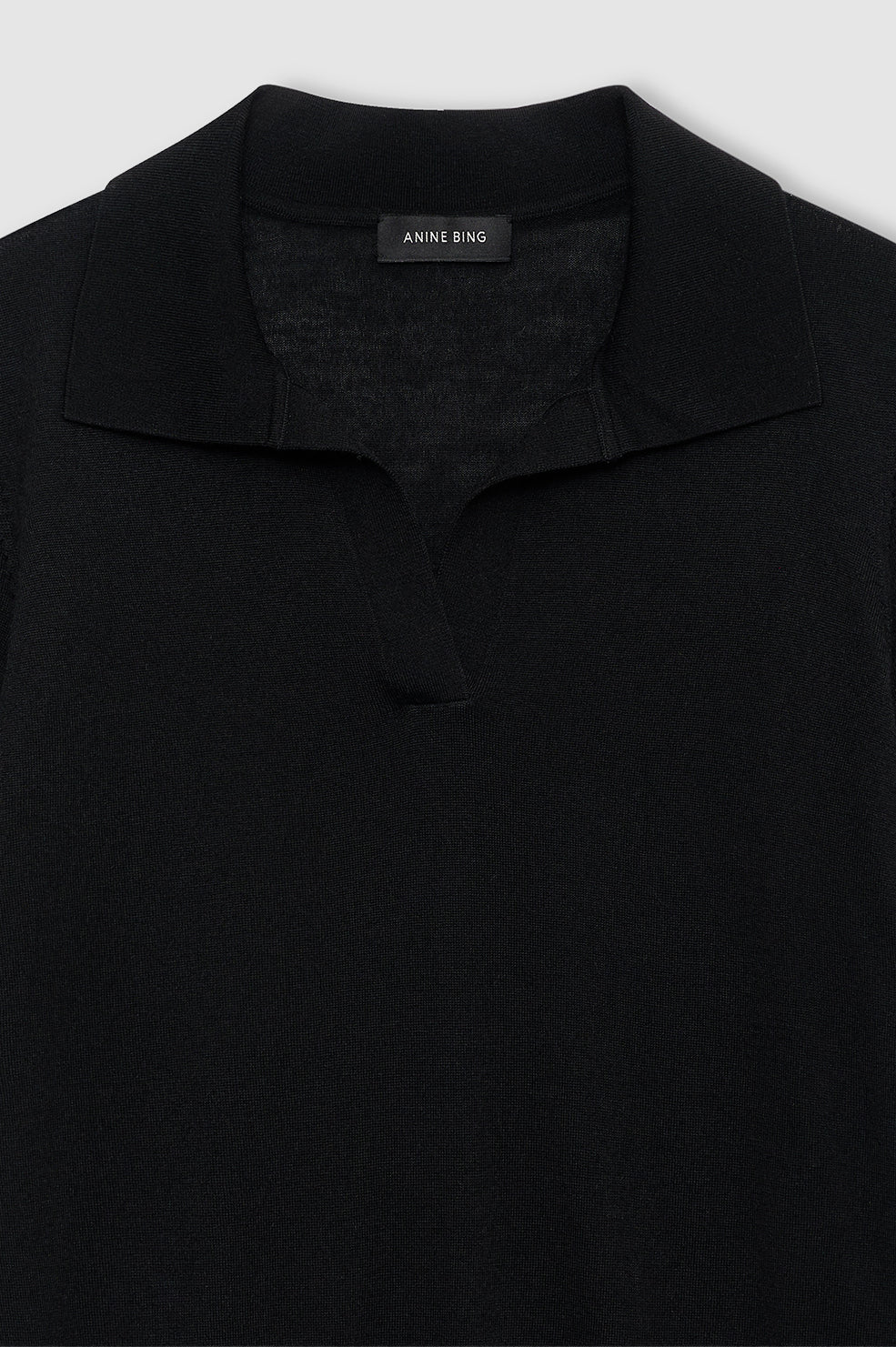 Moni Polo Sweater - Black View 4