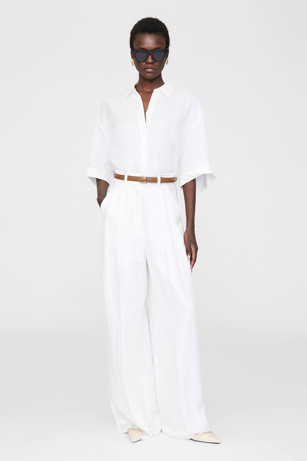 Monogram Belt - Black View 2