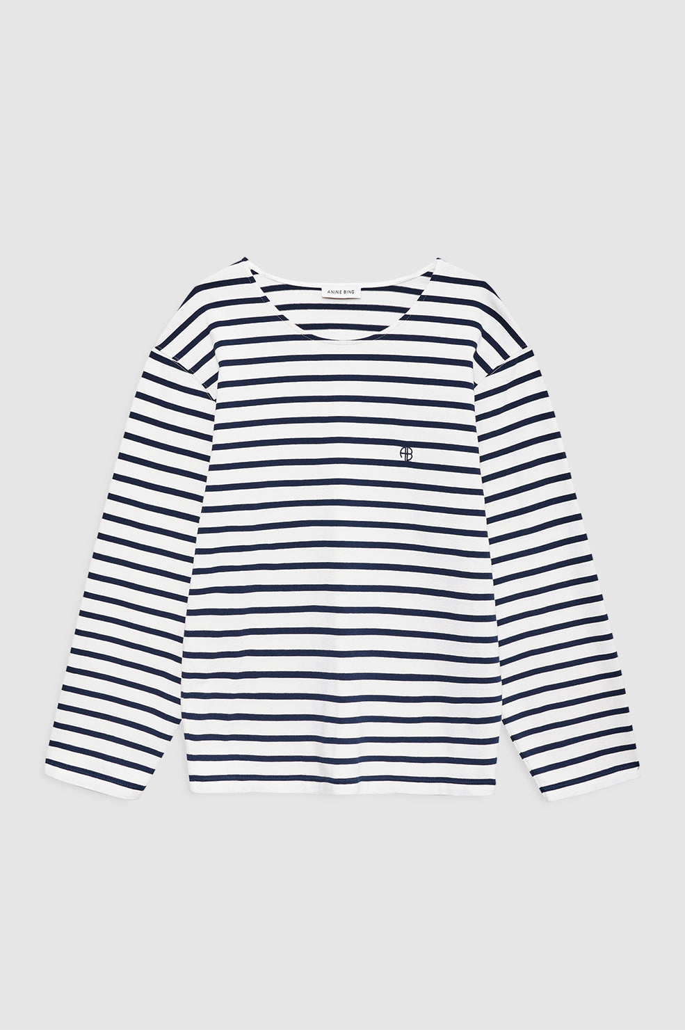 Newton Tee Anine Bing - Navy Stripe View 3
