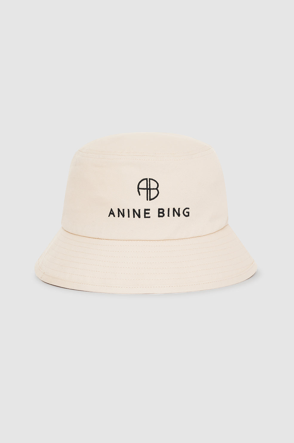 Nicks Bucket Hat - Black Stripe French Terry View 1