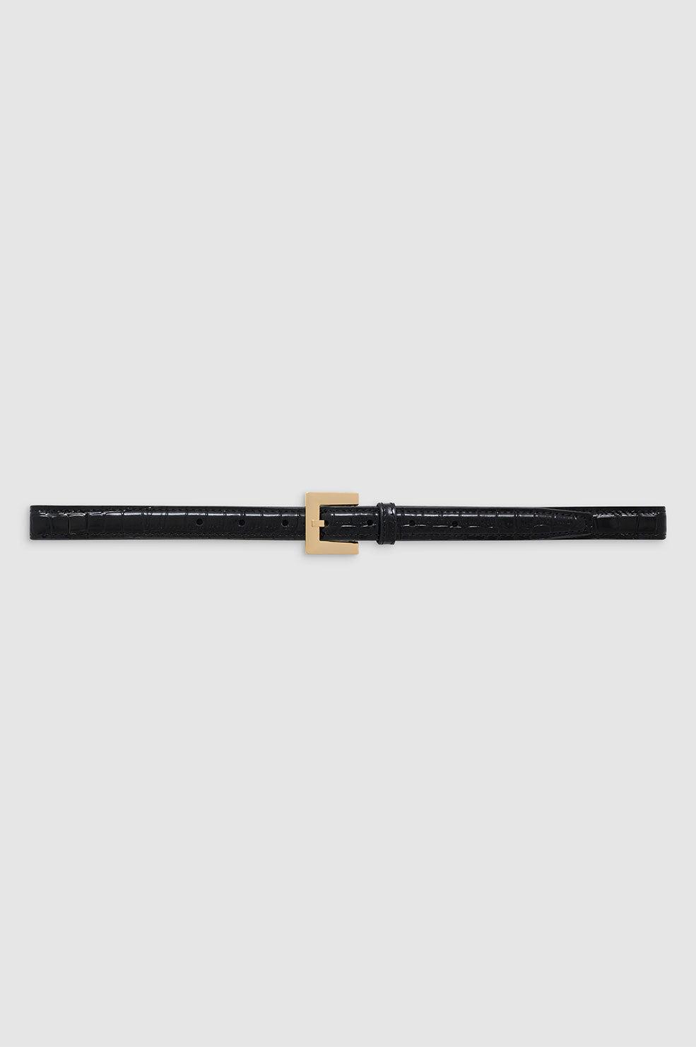 Nicola Belt - Black Embossed