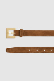 ANINE BING Nicola Belt - Tobacco - detail view