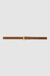 ANINE BING Nicola Belt - Tobacco - front view