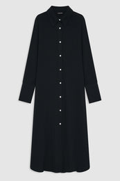ANINE BING Noemi Dress - Black - front view
