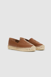 ANINE BING Paloma Espadrilles - Cognac - Front View
