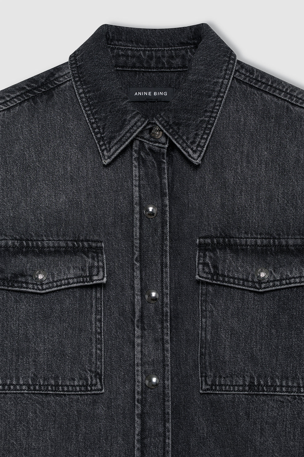 Paxton Shirt - Black And Brown Leopard View 4