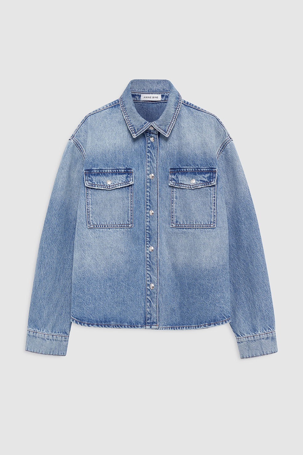 Paxton Shirt - Black And Brown Leopard View 3