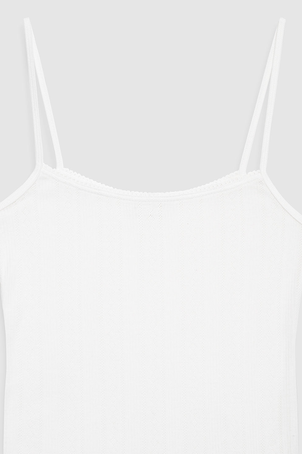 Pia Cami Tank - Off White View 4
