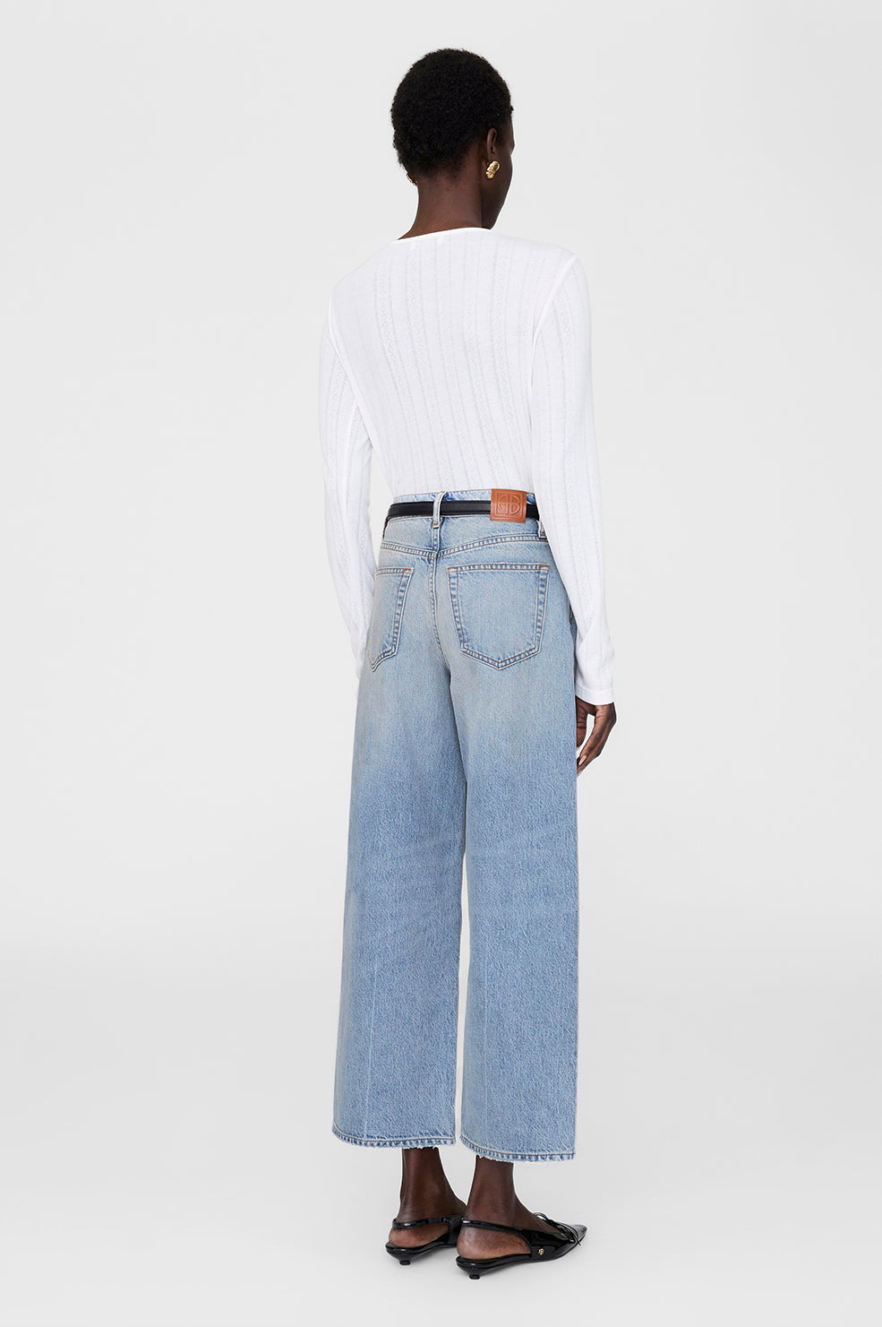 Pia Long Sleeve Tee - Off White View 2