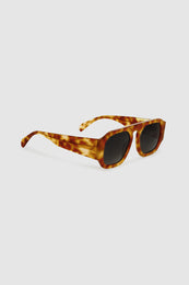ANINE BING Preston Sunglasses - Tortoise - side view