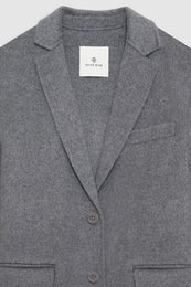 ANINE BING Quinn Blazer - Heather Grey