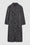 ANINE BING Quinn Coat - Black And White Tweed