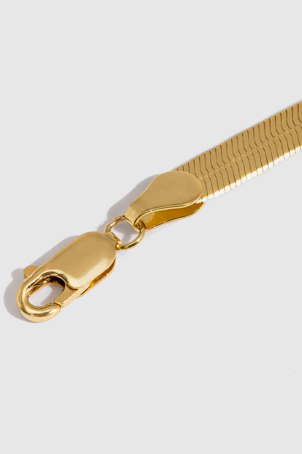 Ribbon Coil Necklace - 14k Gold View 4