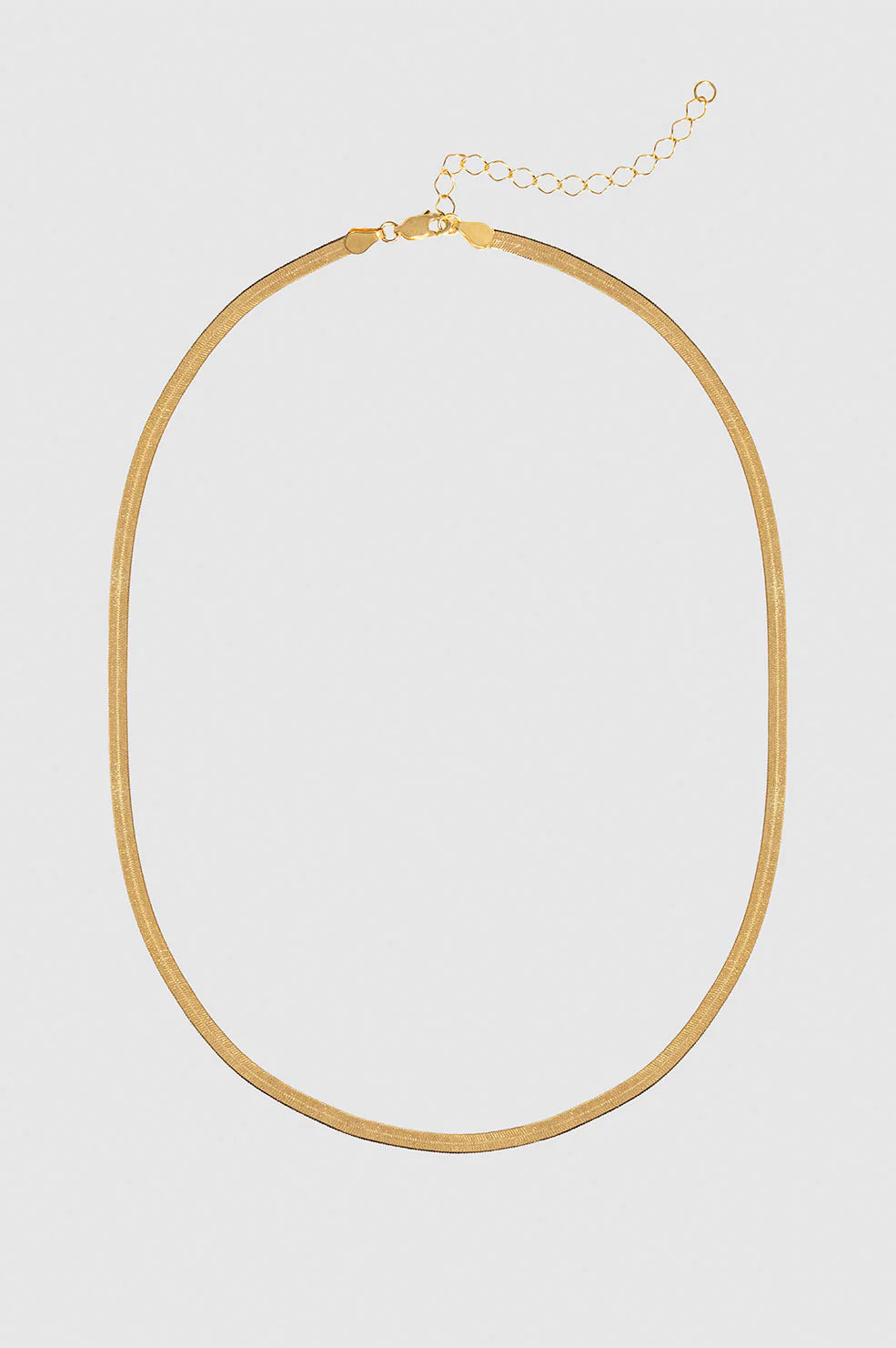 ANINE BING Ribbon Coil Necklace - Gold