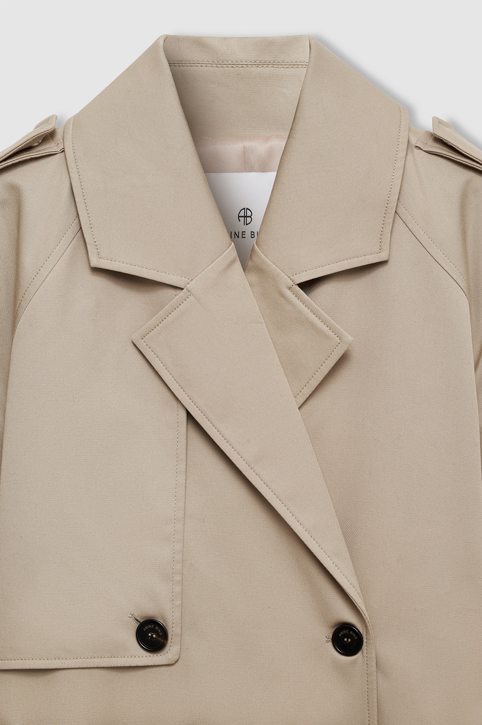Rickie Maxi Trench - Beige View 4