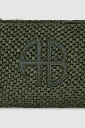 ANINE BING Rio Pouch - Olive - detail view