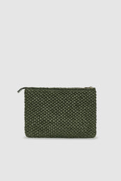 ANINE BING Rio Pouch - Olive - back view