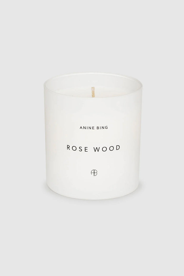 ANINE BING Rose Wood Candle - White – ANINE BING EU