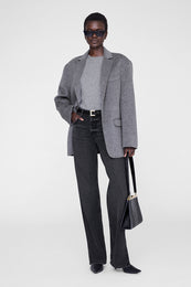 ANINE BING Roy Jean - Shadow Grey - on model front second image