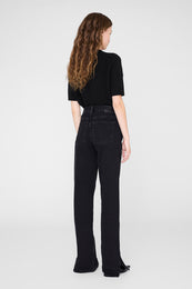 ANINE BING Roy Jean 34" - Vintage Black - on model back