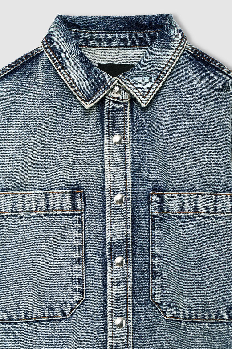 Samy Shirt - Snow Blue View 4