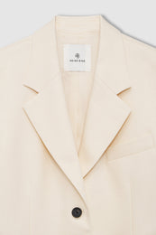 ANINE BING Sara Vest - Cream - detail view