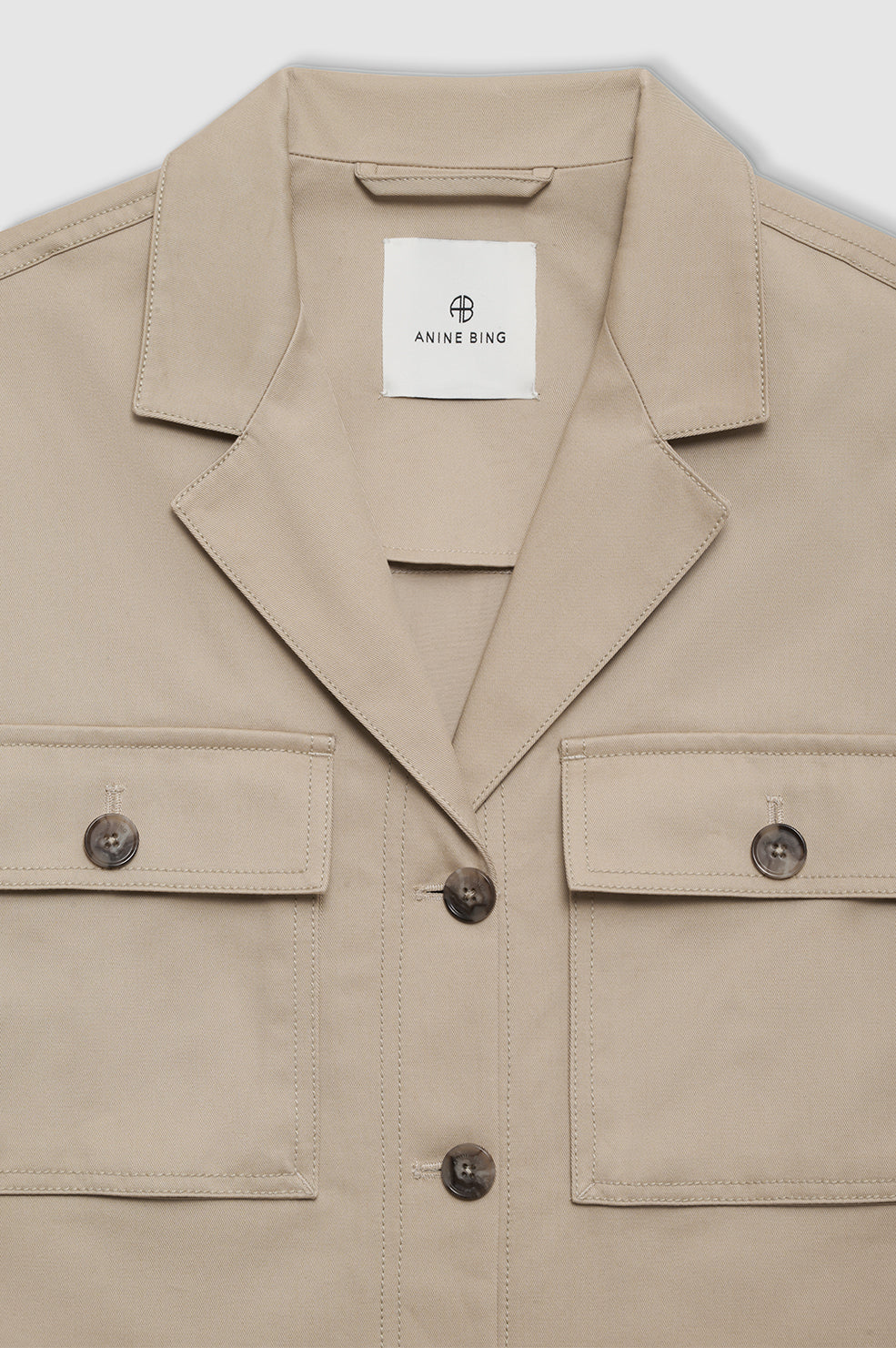 Sawyer Shirt Jacket - Oatmeal View 4