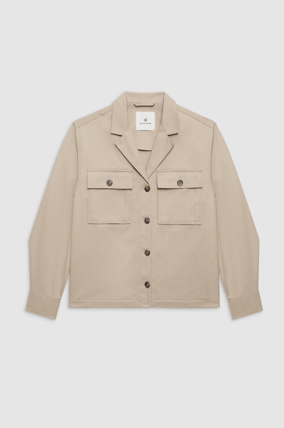Sawyer Shirt Jacket - Oatmeal View 3