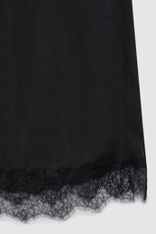 ANINE BING Shelby Skirt - Black - detail view