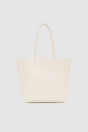 ANINE BING Small Elly Tote - Bone - Back View 