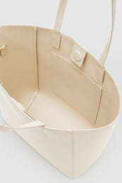 ANINE BING Small Elly Tote - Bone - Inside View