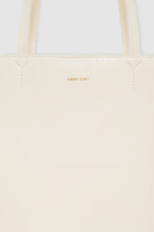 ANINE BING Small Elly Tote - Bone - Detail View 