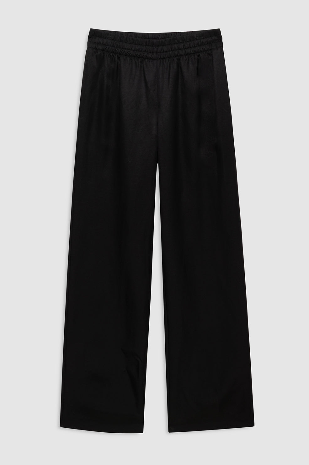 Soto Pant - Black Linen Blend View 3