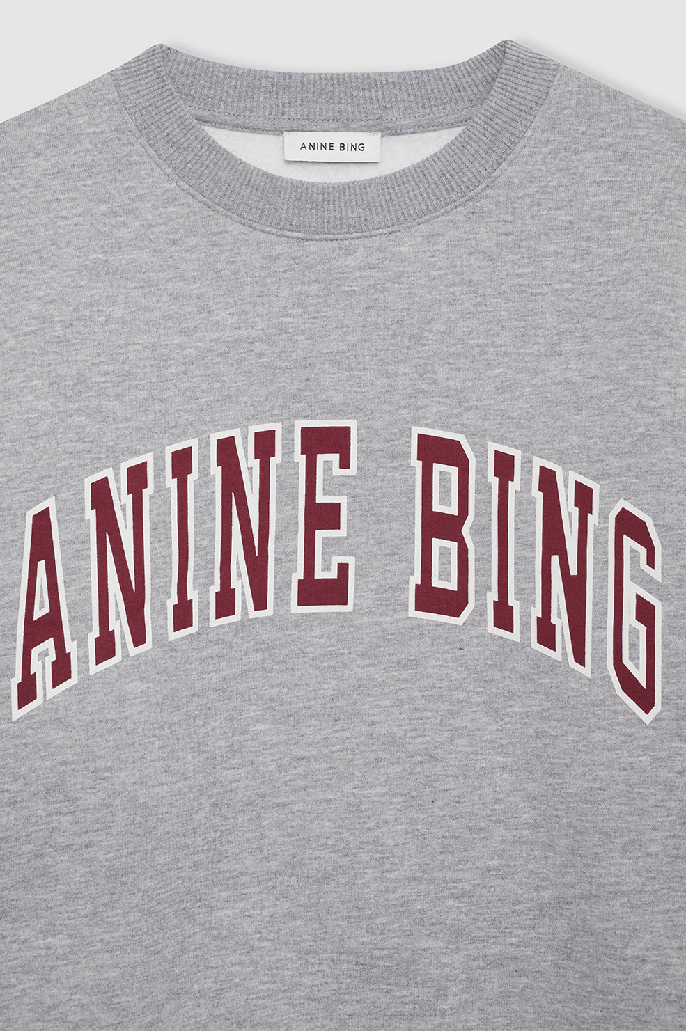 ANINE BING Spencer Sweatshirt Anine Bing - Medium Heather Grey