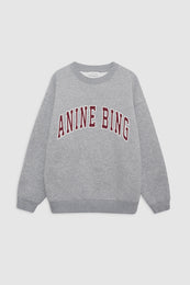 ANINE BING Spencer Sweatshirt Anine Bing - Medium Heather Grey