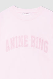 ANINE BING Spencer Sweatshirt Anine Bing - Powder Pink - detail view