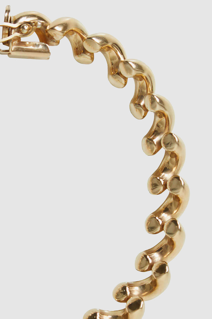 ANINE BING Spiral Necklace - 14k Gold