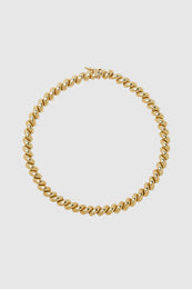 ANINE BING Spiral Necklace - 14k Gold