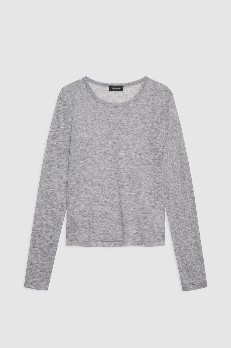 Sylvie Long Sleeve Tee - Black View 3