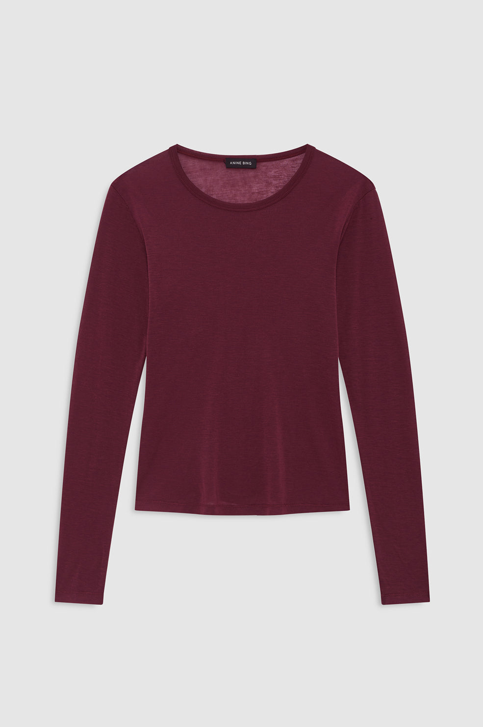 Sylvie Long Sleeve Tee - Midnight Blue View 3