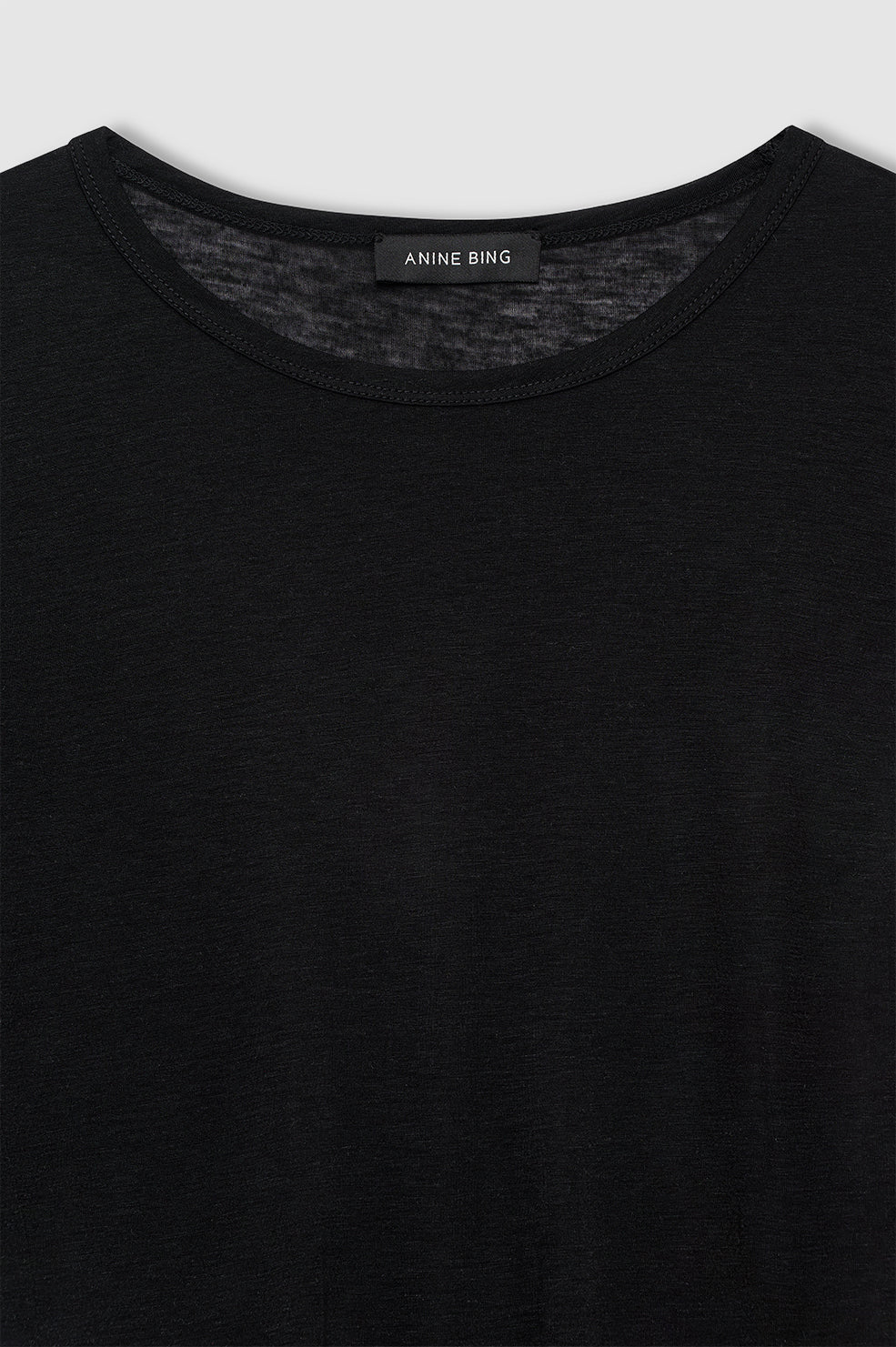 Sylvie Long Sleeve Tee - Dark Brown View 4