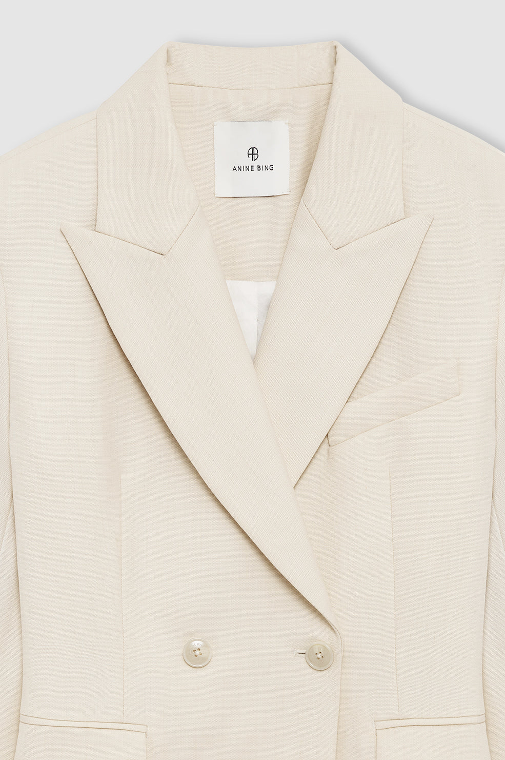 Tiphaine Blazer - Ecru View 4