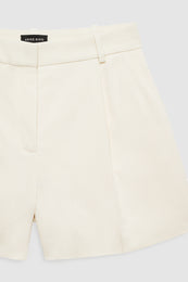 ANINE BING Trent Short - Cream - Detail View 