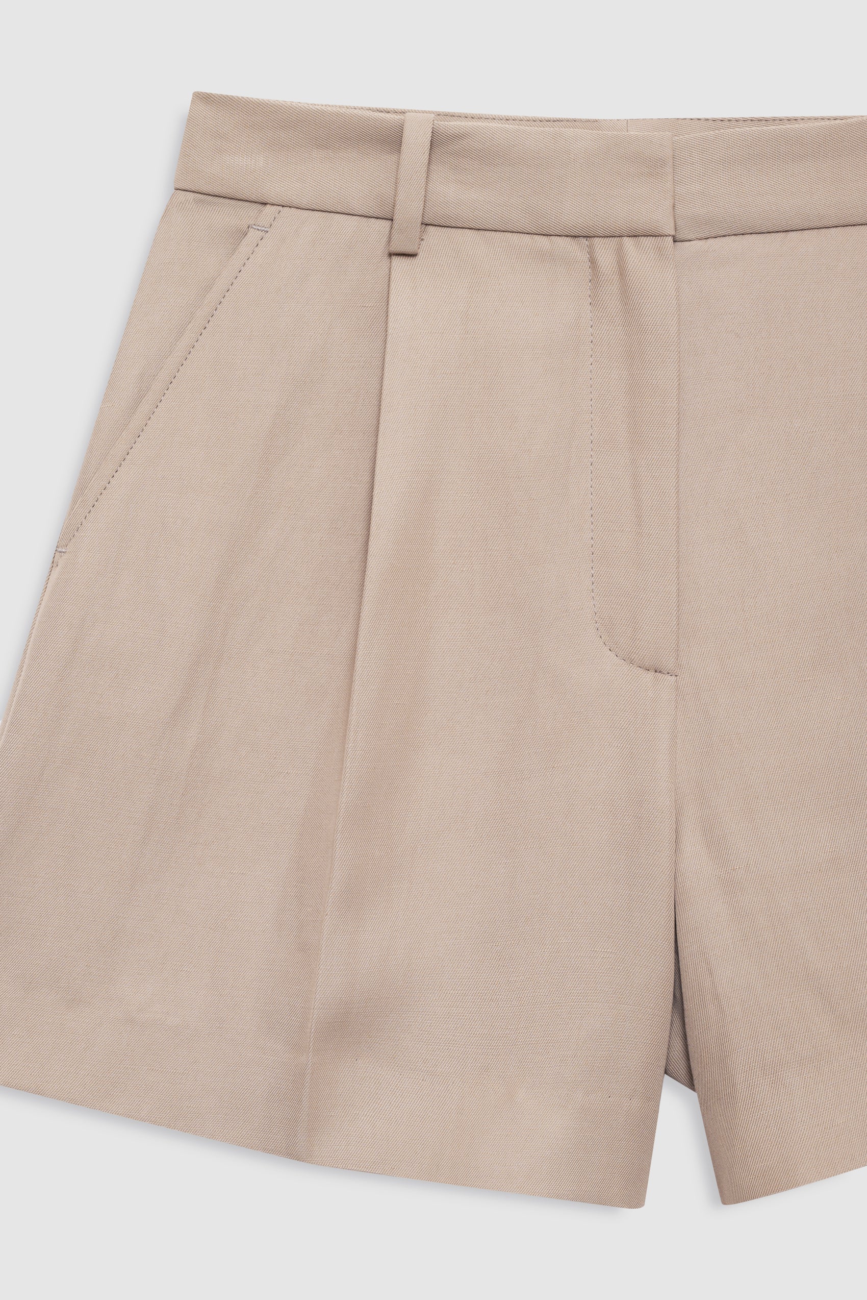 Trent Short - Black Recycled Leather View 4