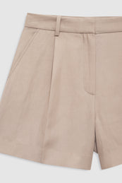 ANINE BING Trent Short - Fawn - Detail View 
