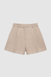 ANINE BING Trent Short - Fawn - Front View 